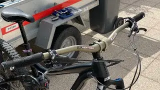 Renthal fatbar & apex (déballage et installation sur mon enduro)