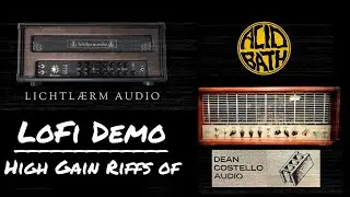 Dean Costello HMW & Lichtlaerm Prometheus - Acid Bath Shootout! #doom #guitar #heavymetal #metal