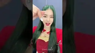 STAYC Isa changing hair colour ASAP #shorts#asap#STAYC#kpop