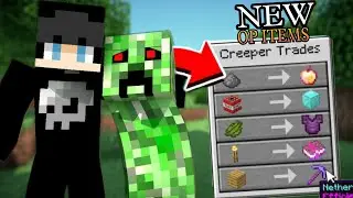 Mob trade OP items mod for Minecraft Pe 1.21 | Mobs Trade Op Items addon For mcpe 1.21