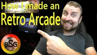 How I made a Retro Arcade - Blacksmithing gamer