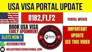 US Visa Portal Update July 2025 | F1, F2 Open &ndash; B1/B2 Closing Soon !