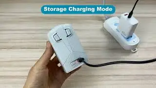 2in1 Two-Way Charging Hub with 60% Storage Mode