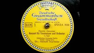 Oskar Sala spielt: Konzert f&uuml;r Trautonium und Orchester (Aufnahme vom 30.11.1942)