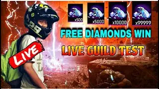 FREE FIRE LIVE👻GARENA FREE FIRE💀GUILD TEST LIVE !! #fflive #shortslive #ff #shorts # freefirelive