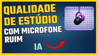 Como Melhorar Qualidade de Áudio Gravado (Adobe Podcast) IA