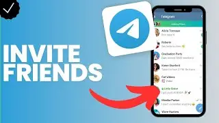 How to invite friends to Telegram?
