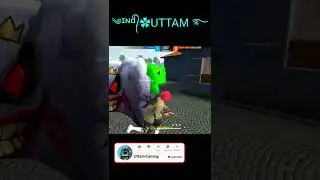 UTTAM GAMING 1 VS  2 PRO PLAYERS || CUSTOM GAME PLAY || #raistar  #freefire #gyangaming #shorts