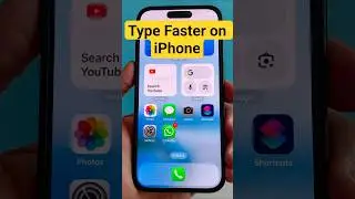 Type Faster on iPhone with This Genius Trick! | fastest phone typing speed,