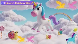 Unicorn&rsquo;s Rainbow Ride, Nursery Rhyme For Kids|| KIDS GALAXY