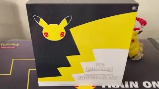 Pokemon TCG Celebrations Elite Trainer Box Pokemon Center Edition Opening!