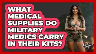 What Medical Supplies Do Military Medics Carry In Their Kits? - Survival Skills for Everyone