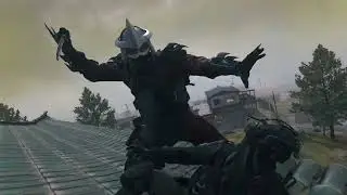 Shred 'em up execution montage