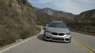 Zeke's BMW Wagon on CMS01 Conceptone Wheels in the Canyons
