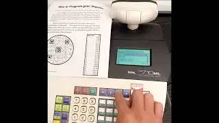 How to program your Royal Alpha 710ML