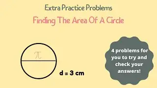 How To Calculate The Area Of A Circle | Geometry Help Video