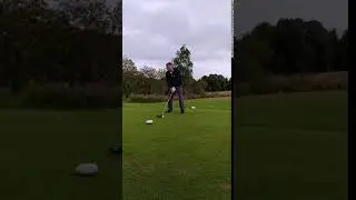 Bernard Gallacher OBE at Kings Golf Club, Inverness on the first tee