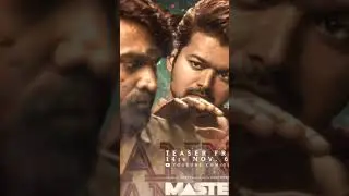 Master teaser whatsapp status