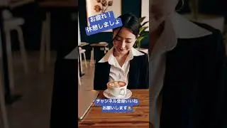 お疲れ様！休憩しましょ！  #AI  #bing  #bingimagecreator   #休憩  #癒し  #コーヒー  #コーヒーブレイク  #