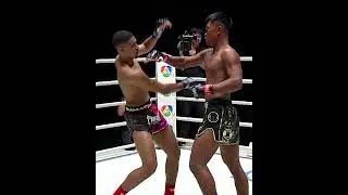 FLATTENED 🥶 Relive the intense scrap between Abdelali Zahidi and Tun Min Aung in 2024!