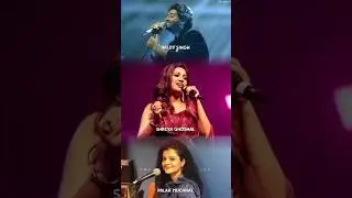 3 Legends from india  😍❤️ #india #indiamusic #arijitsingh #shreyaghoshal #palakmuchhal