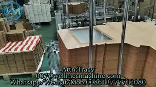 Paper Lunch Box Making Machine,Take Away Fast Food Container Maker Cake Burger Box Forming Machine