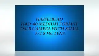 SALE Hasselblad H4D-40 Medium Format DSLR Camera with 80mm f/2.8 HC Lens