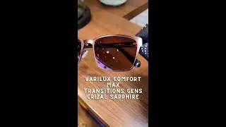 Varilux Comfort Max Transitions GenS Crizal Sapphire #shorts