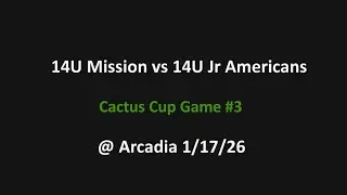 Cactus Cup Game #3