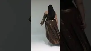 Beautiful plus size queen dresses fashion show