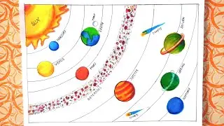Solar System Project/ Solar System Drawing/ Solar System