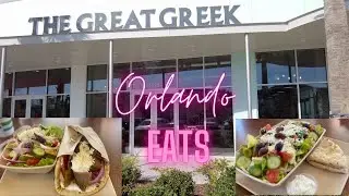 Best Greek in Orlando? | Orlando Eats | The Great Greek in Celebration, Florida