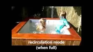 Homemade DIY Hot Tub project