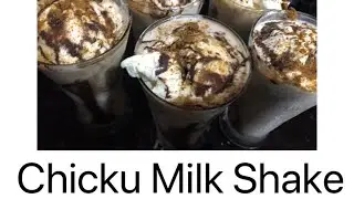 Tasty chicku shake | chicku milk shake recipy | maharovlog