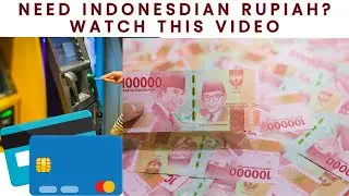 Withdraw Indonesian Rupiah using International Card in Bali #indonesia #currency #youtubevideo #scam
