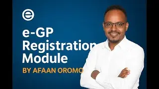 E_GP Registration module by Afaan Oromoo for Goverment Organization