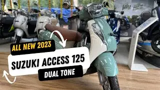 New Suzuki Access 125 Dual Tone Colour Disc model | 2023 Suzuki Access 125 Dual Tone Bluetooth Model