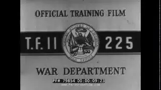 WORLD WAR II U.S. ARMY INTERROGATION OF PRISONERS TRAINING FILM 79854 Xx