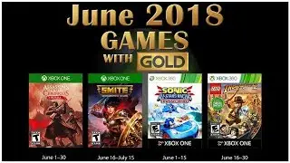Xbox Live Games With Gold June 2018