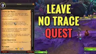 Leave No Trace Quest (WoW TWW)