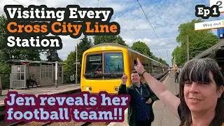 Jen Reveals her Football Team - Visiting Every Station on the Cross-City Line - Episode 1