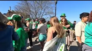 Walking Plant Riverside in Savannah GA on St Patrick&rsquo;s Day 2025