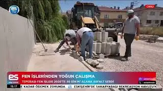 Fen işlerinden yoğun &ccedil;alışma
