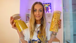 des pâtes + des pots = énorme kiff