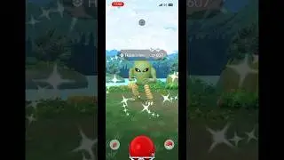 Shiny Hitmonlee Caught in Pokemon Go! #pokemon #pokemongo #shiny #shinypokemon #wildshiny #hitmonlee