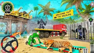 New Extreme Animal Transport Simulator Truck Zoo Transporter Driving Game 2025 Android Gameplay