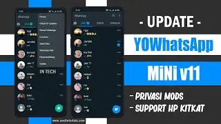 ✅YOWhatsApp Paling Ringan 2022 || YOWA MiNi v36 Full Update Tampilan -Fitur DND