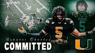 Miami Hurricanes land an EXPLOSIVE edge rusher | Asharri Charles #WRE26