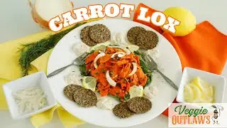 Smoky Carrot Lox Recipe | Plant-Based/Vegan Smoked Lox Alternative