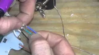 Soldering RGBs to a pigtail 4 core connector